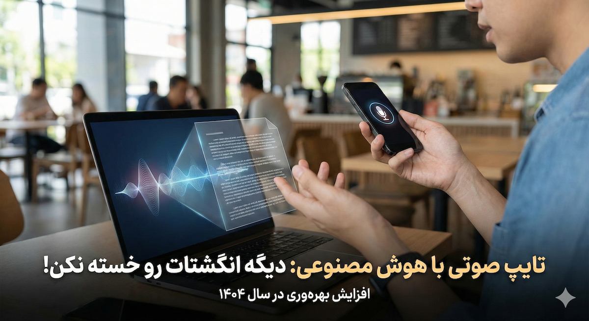 معرفی بهترین ابزارهای هوش مصنوعی برای تایپ صوتی و تبدیل صوت به متن