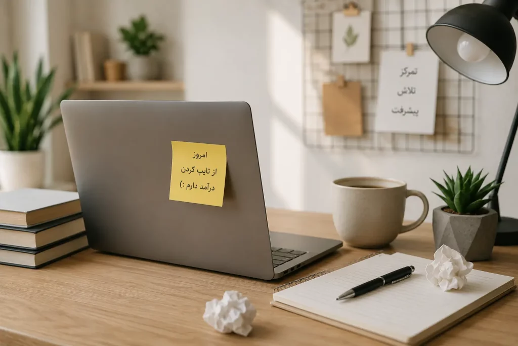 آموزش کسب درآمد از تایپ در منزل